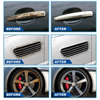 Arenzza Car Rust & Iron Particle Remover Spray bottle with label, designed for cleaning car rust and iron deposits effectively.