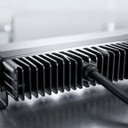 Arenzza LED light bar for cars and motorcycles, showing a sleek, mounted car accessory with bright LED strips for enhanced visibility.
