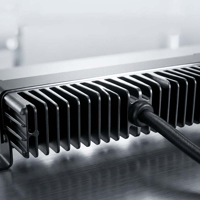 Arenzza LED light bar for cars and motorcycles, showing a sleek, mounted car accessory with bright LED strips for enhanced visibility.