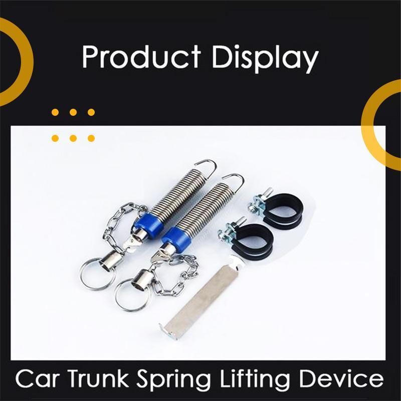 Arenzza trunk spring lifting device for cars, showing the spring mechanism designed to assist with trunk opening and closing.