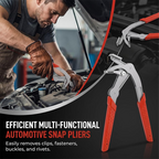 Arenzza multi-functional car clip remover tool for automotive accessories, shown in use on a vehicle interior.