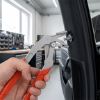 Arenzza multi-functional car clip remover tool for car accessories, shown in use with a car panel or clip removal context.