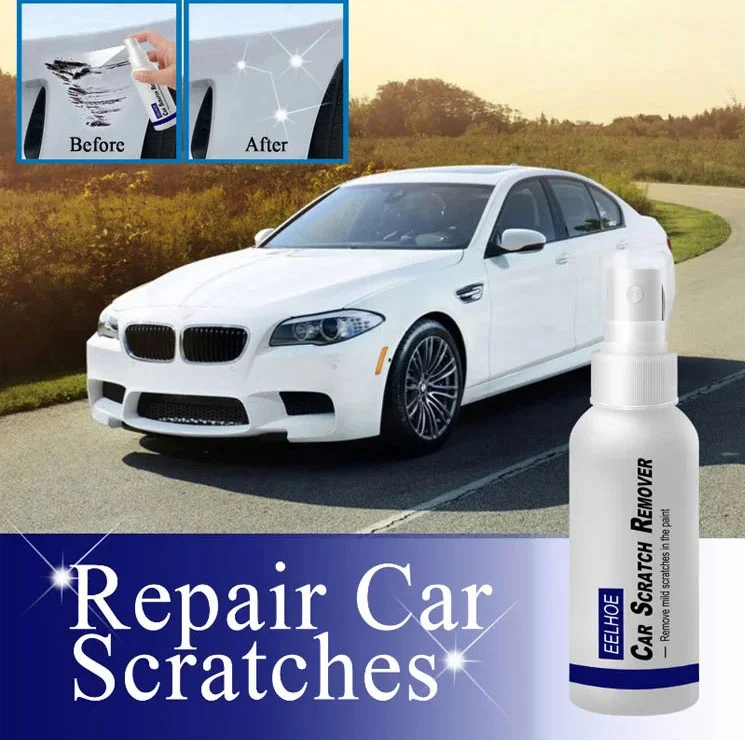 Arenzza Car Scratch Repair Kit for all car paint colors, featuring tools and products for fixing scratches on vehicle surfaces.
