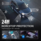 Arenzza HD Dash Cam Set for cars showing the compact camera device with mounting accessories on a neutral background.