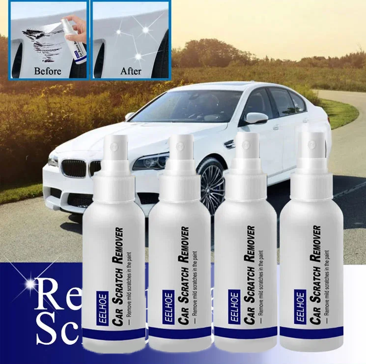 Arenzza car paint scratch repair spray for all color car paint, shown in a spray bottle, designed for car accessories and repairs.