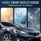 A car with a glossy, protected finish showcasing Arenzza Automotive Gloss-Boosting Ceramic Coating on its exterior.