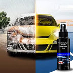 Arenzza car chrome restore accessory showing a shiny, polished chrome surface on a vehicle part, no polishing needed.