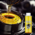 Arenzza engine anti-wear protectant bottle for car accessories, showing the product label and application visuals.