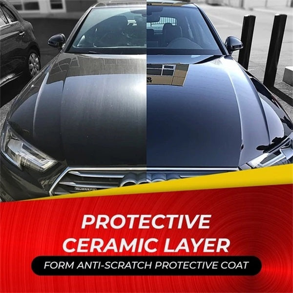 Arenzza Nano Car Scratch Spray bottle for car accessories, showing the spray product used to fade scratches and restore shine.