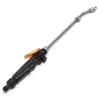 Arenzza 2-in-1 high pressure washer for car cleaning with a nozzle and hose attached, ready for outdoor use.