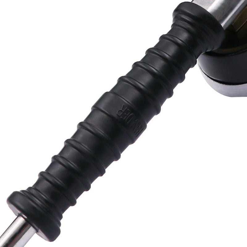 Arenzza heavy-duty tire inflator with pressure gauge for cars, showing digital display and nozzle for easy inflation.