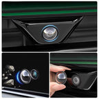 Arenzza car camera lens protector mounted on a vehicle camera, made of transparent material to shield the lens from scratches and debris.