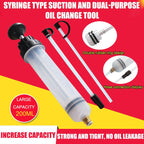 Arenzza 500cc manual oil extractor pump for automotive fuel and oil removal, featuring a compact design and flexible hose.