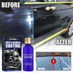 Arenzza Micro-Molecule Crystal Coating Restoration Care Agent bottle for car accessories with sleek design and clear labeling.