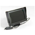 Arenzza One Screen Shades car accessory with dual HD entertainment display unfolded inside a vehicle.