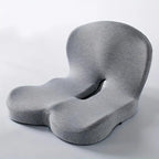 Arenzza non-slip memory foam seat cushion with breathable mesh, designed for car, office, and wheelchair comfort.