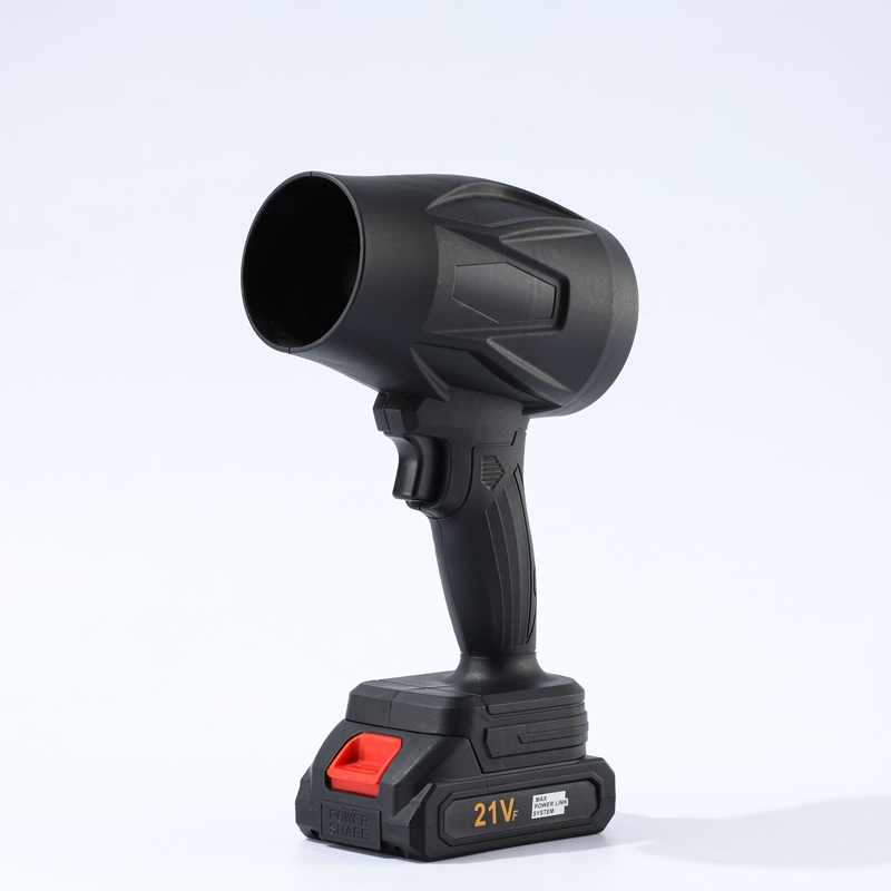 Arenzza handheld electric snow blower for cars, featuring dual-speed settings and compact design for windshield and mirror clearing.