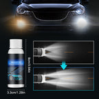 Arenzza car headlight repair fluid bottle for vehicle headlight restoration and maintenance, car accessories for improved visibility.