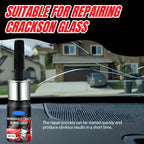 Arenzza portable DIY windshield crack repair kit with repair tools and resin for car windshield damage repair.
