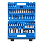 Arenzza CR-V steel socket set for mechanics, featuring various sizes of car wrench sockets on a white background.