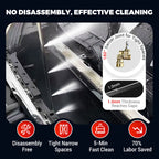 Arenzza efficient no-removal cleaning tool for tight car crevices, designed for easy access and detailed cleaning.