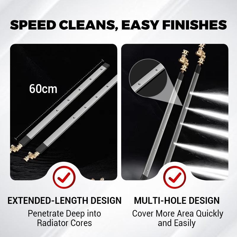 Arenzza efficient no-removal cleaning tool for tight crevices in car accessories, showing the slim brush designed for detailed cleaning.