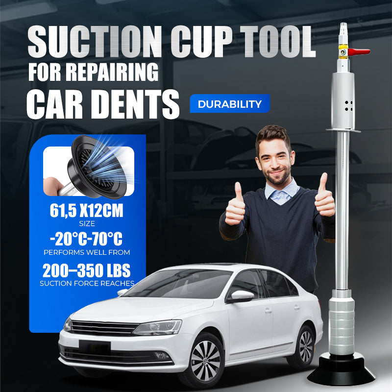 Arenzza dent repair magic suction cup tool for auto body dent removal, car accessories for DIY dent fixing.
