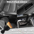 Arenzza car interior cleaning tool brush for car accessories, with durable bristles for detailed interior cleaning.