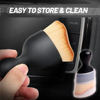 Arenzza car interior cleaning tool brush for car accessories, featuring a compact brush with sturdy bristles for detailed cleaning.