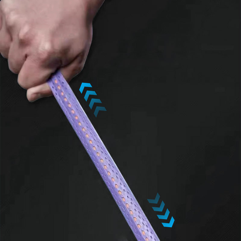 Arenzza non-slip soft silicone grip tape for motorcycle handlebars, shown wrapped around handlebars for secure grip.