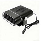 Arenzza 2-in-1 portable car heater with 360° rotation, compact car accessory for heating and defrosting vehicles.