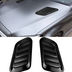 Arenzza universal car hood vent decoration accessory installed on a vehicle's hood, enhancing style and airflow.