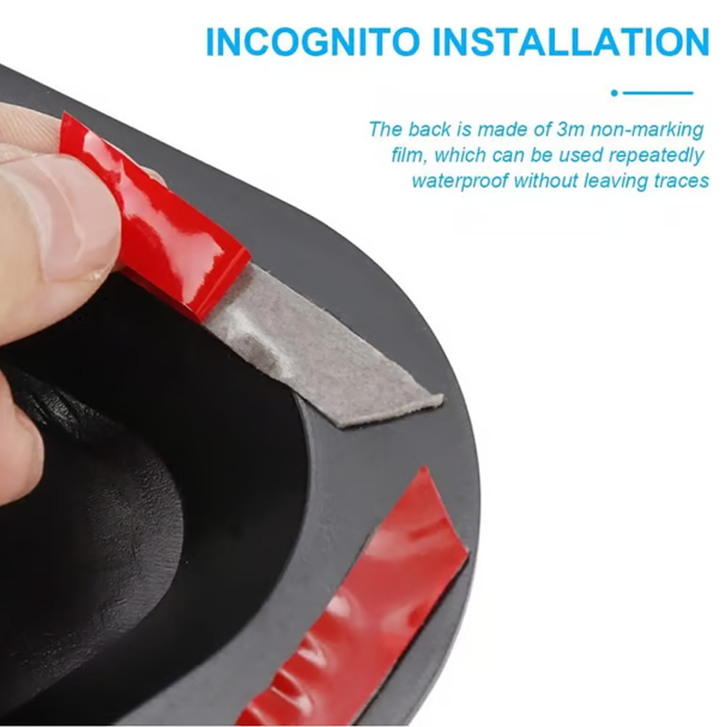 Arenzza universal car hood vent decoration accessory installed on a vehicle's hood, enhancing the car's sporty appearance.