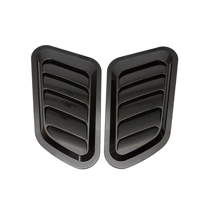 Arenzza universal car hood vent decoration accessory installed on a vehicle's hood for enhanced style and ventilation.