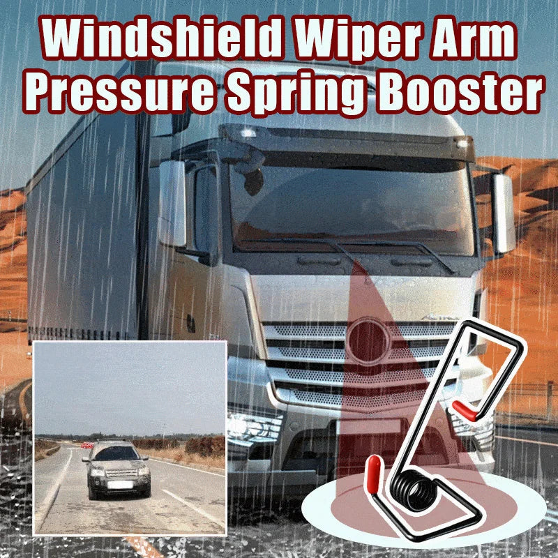Arenzza windshield wiper arm pressure spring booster for car accessories, showing a close-up of the spring component.
