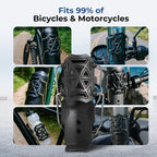 Arenzza adaptive cycling bottle holder attached to a car interior, designed to securely hold water bottles during travel.