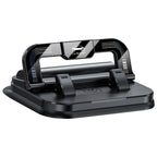 Arenzza 360° rotating foldable phone holder with anti-slip base, designed for car, desk, and travel use, holds smartphones securely.