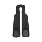 Arenzza durable car seat headrest hook storage organizer attached to a vehicle headrest for convenient item hanging.