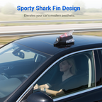 Arenzza car shark fin wind decorative light, a stylish car accessory with a sleek shark fin design for vehicle decoration.