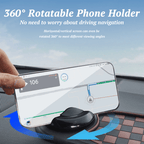 Arenzza multifunction car anti-slip mat designed to hold items securely in a vehicle, shown on a car dashboard or console.