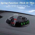 Arenzza multifunction car anti-slip mat designed to prevent items from sliding on vehicle dashboards and consoles.