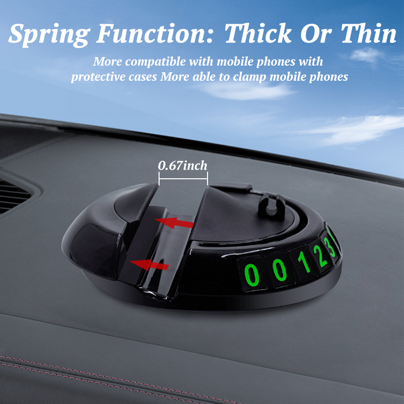 Arenzza multifunction car anti-slip mat designed to prevent items from sliding on vehicle dashboards and consoles.