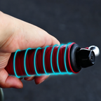 Arenzza universal silicone handlebar and brake lever grip covers for car accessories, shown installed on a vehicle's steering components.
