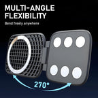 Arenzza magnetic strong-hold phone mount for car accessories, securely holding a smartphone in a vehicle.