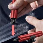 Arenzza upgraded safe hammer for car emergency kit with a durable handle and safety features, designed for vehicle safety and rescue.