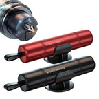 Arenzza upgraded safe hammer for car emergency kit, featuring a compact metal design with a rubber grip handle for safety and durability.