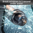 Arenzza upgraded safe hammer for car emergency use, featuring a compact design with a built-in seatbelt cutter and window breaker.