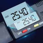 Arenzza digital car tyre tread depth gauge meter showing measurement display for checking tire tread wear.