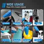 Arenzza high power car crack repair welding machine with welding staples set for automotive body repairs and crack fixing.