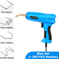 Arenzza high power car crack repair welding machine and welding staples set with tools and accessories for automotive repairs.